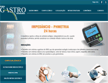 Tablet Screenshot of clinicagastrorp.com.br